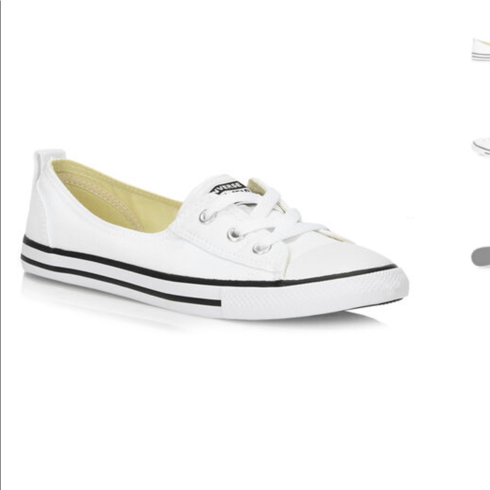 Converse ballet lace shoes